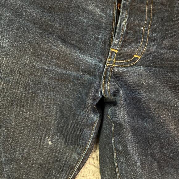 Taylor Stitch Democratic Jeans Mens 34x36 Selvedge White Oak Cone Denim Straight - Picture 5 of 11